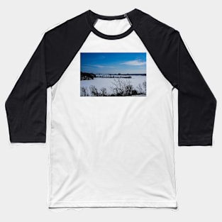 Burlington Bay Frozen over 2022 Baseball T-Shirt